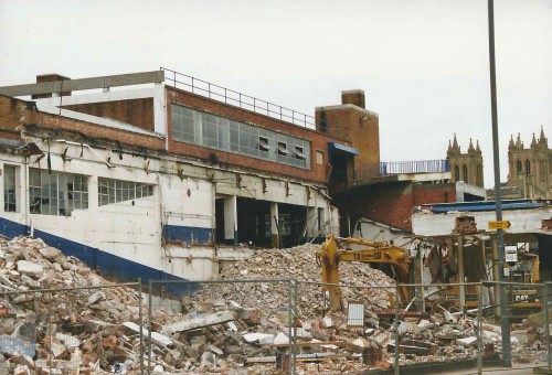 Bryan Brothers’ Garage Demolition, Bristol, 1999 