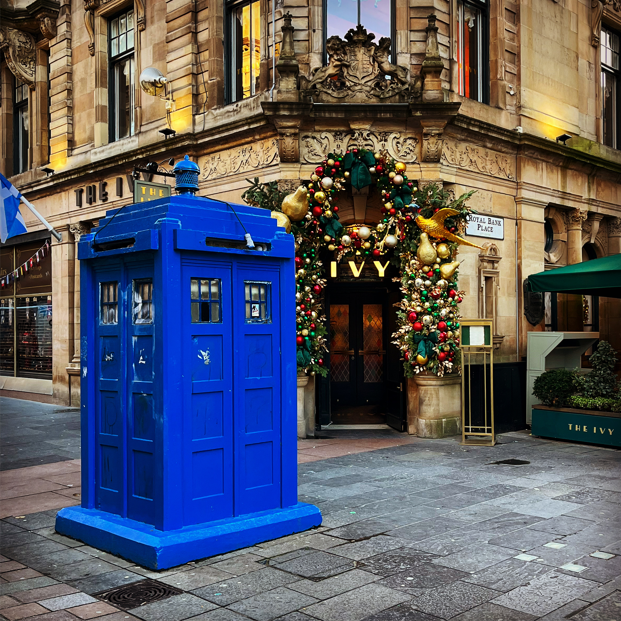 A TARDIS in Glasgow