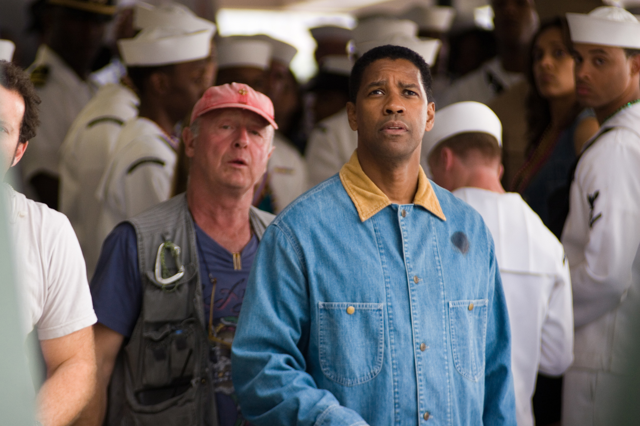 Denzel Washington as Doug Carlin, an ATF agent who is investigating a horrific terrorist attack in New Orleans. 
